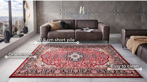 Червен килим , 120 x 170 cm Skazar Isfahan - Nouristan