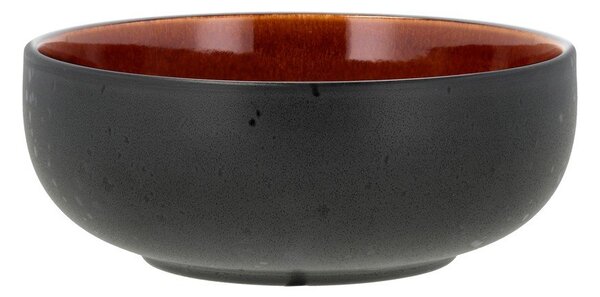 Черна/в кехлибарен цвят глинена рамен купичка Gastro Black/Amber – Bitz