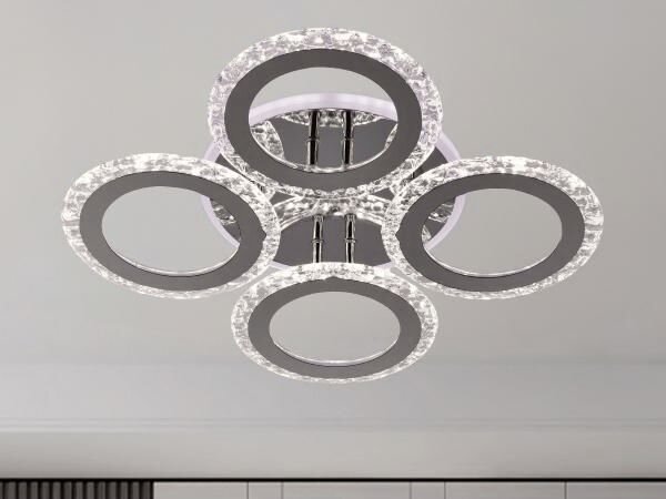 LED Димируем полилей за повърхностен монтаж LED/55W/230V 3000-6500K + д.у