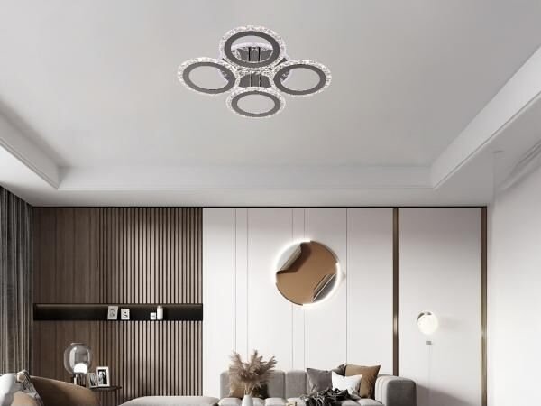 LED Димируем полилей за повърхностен монтаж LED/55W/230V 3000-6500K + д.у