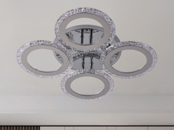 LED Димируем полилей за повърхностен монтаж LED/55W/230V 3000-6500K + д.у