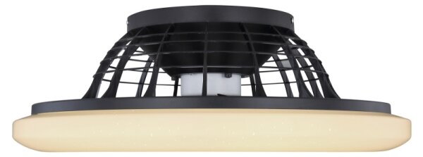 Globo 03628B - LED Димируем плафон с вентилатор LED/30W/230V + д.у