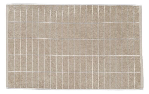 Бежова постелка за баня 50x80 cm Tile Stone - Mette Ditmer Denmark