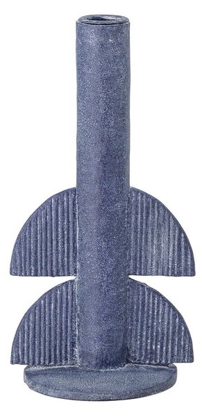 Син свещник, височина 22 cm Bess - Bloomingville