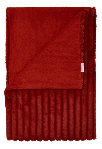 Одеяло от микрофлийс 130x170 cm Cosy Ribbed - Catherine Lansfield