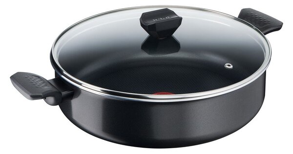 Алуминиев тиган с капак ø 28 cm Simply Clean Red - Tefal