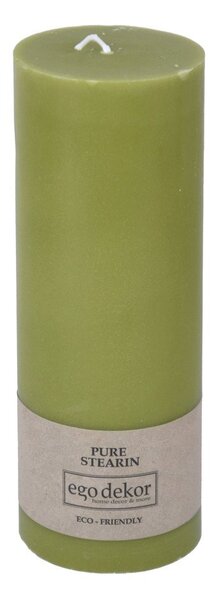 Зелена свещ, време на горене 60 h Eco - Eco candles by Ego dekor
