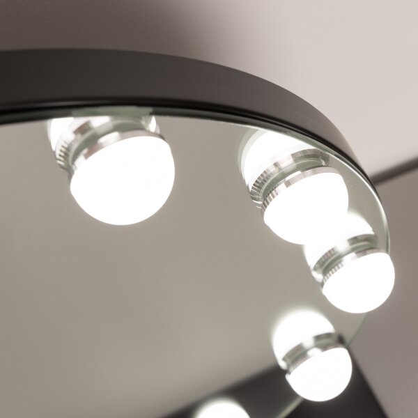 Brilagi - LED регулируемо грим огледало HOLLYWOOD LED/12W/230V 3000/4000/6500K