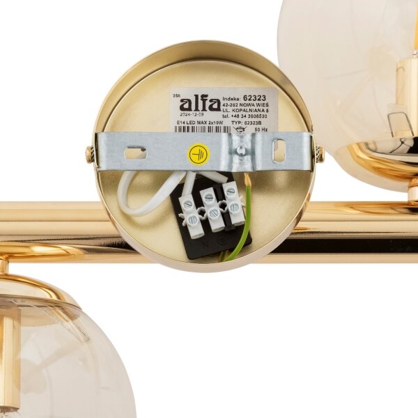 Полилей за повърхностен монтаж ERAL 2xE14/40W/230V