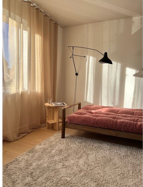 Оранжево-кафяв разтегателен диван 205 cm Knob - Karup Design