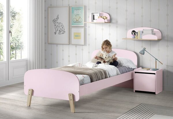 Голям розов стенен рафт Kiddy - Vipack