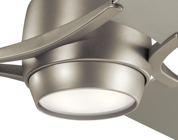 Kichler KLF-ZEUS-60-BN -LED Димируем таванен вентилатор ZEUS LED/10W/230V + д.у