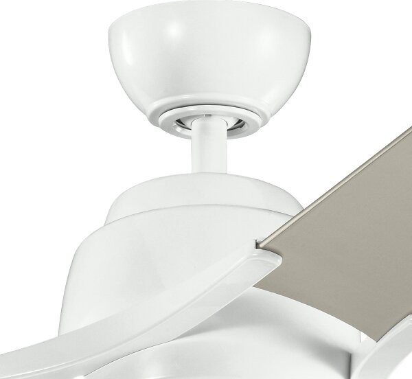 Kichler KLF-ZEUS-60-WHT-LED Димируем таванен вентилатор ZEUS LED/10W/230V + д.у