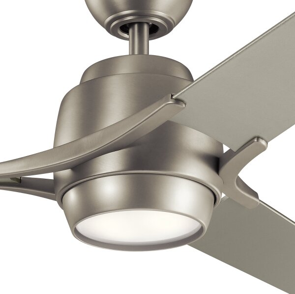 Kichler KLF-ZEUS-60-BN -LED Димируем таванен вентилатор ZEUS LED/10W/230V + д.у