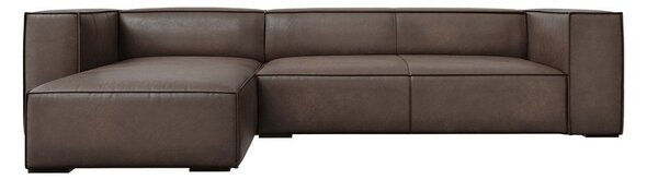 Ъглов диван от кафява кожа (ляв ъгъл) Madame - Windsor & Co Sofas