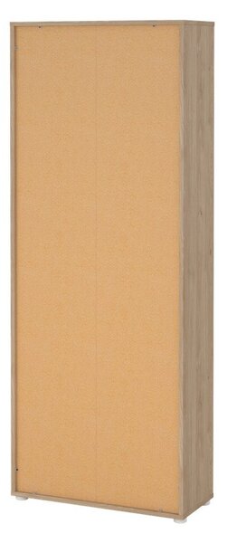 Етажерка за книги в дъбов декор в естествен цвят 80x205 cm Sign - Tvilum
