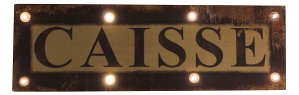 Осветен знак Caisse - Antic Line