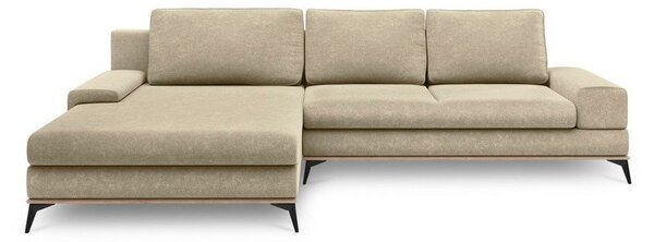 Бежов ъглов разтегателен диван , ляв ъгъл Planet - Windsor & Co Sofas