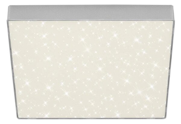 Briloner 7078-414 - LED Плафониера STAR SKY LED/21W/230V 28x28 см сребрист