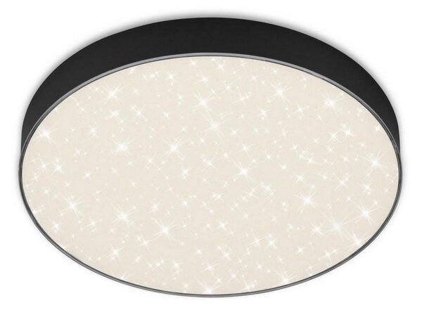 Briloner 7074-415 - LED Плафониера STAR SKY LED/21W/230V Ø 28 см черен