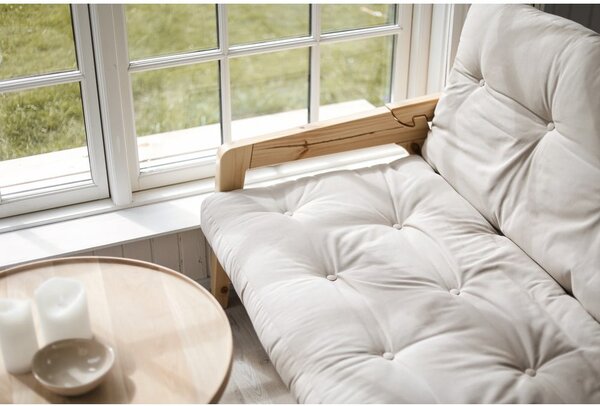 Разтегателен диван горчица 204 cm Grab Clear - Karup Design