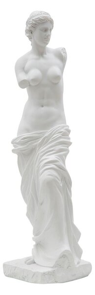 Бяла декоративна фигурка Statua Woman - Mauro Ferretti