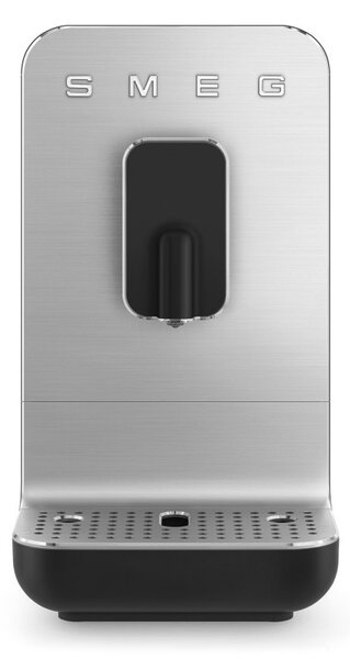 Еспресо машина SMEG Collezione BCC11BLMEU, 1350 W, 19 bar, 1.4 л, 8 функции, Вградена мелачка, Черен