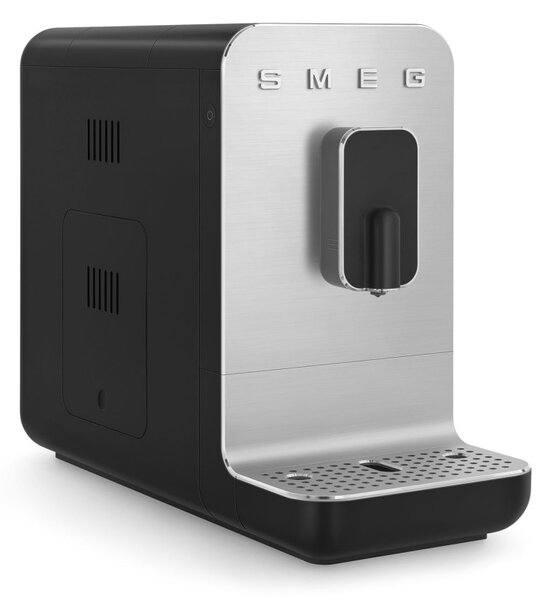 Еспресо машина SMEG Collezione BCC11BLMEU, 1350 W, 19 bar, 1.4 л, 8 функции, Вградена мелачка, Черен