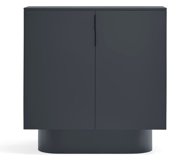 Антрацитен шкаф 110x114 cm Totem - Teulat