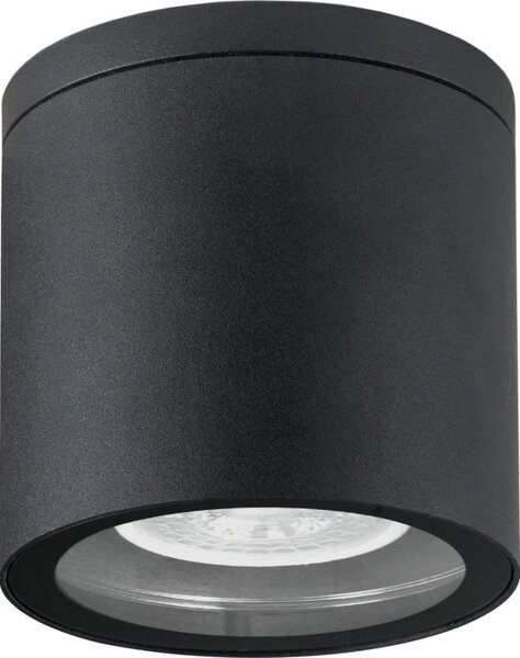 Екстериорен спот 1xGU10/35W/230V IP54 кръгъл черен
