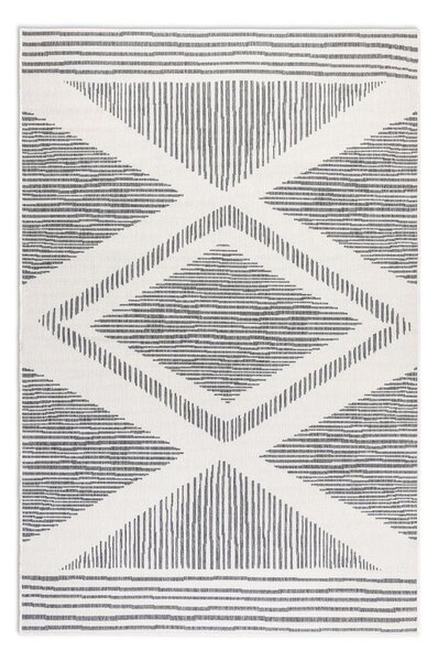 Сиво-кремав външен килим 80x150 cm Gemini – Elle Decoration