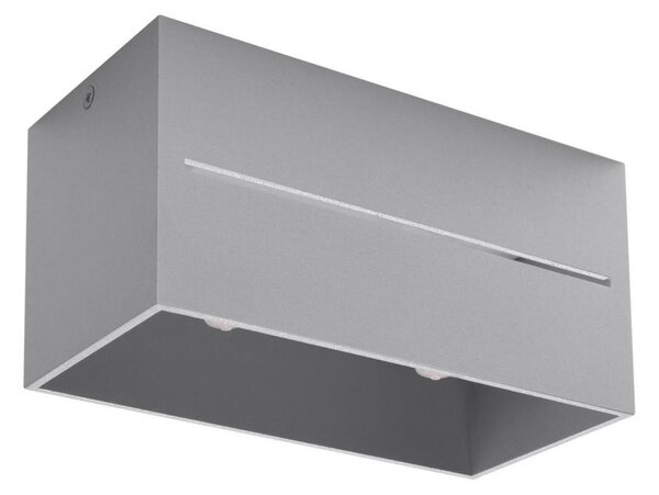 Лампа LOBO 2xGU10/40W/230V сива