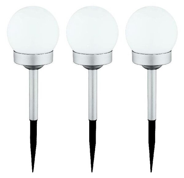 Globo 33770-3 - К-кт 3x LED Соларна лампа SOLAR LED/0,06W/3V Ø 10 cm IP44