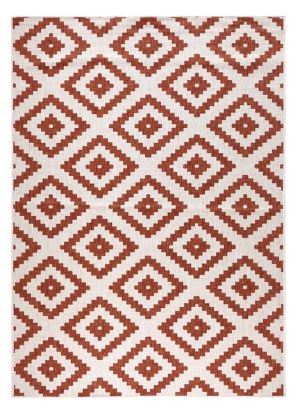 Кафяв и кремав килим за открито , 160 x 230 cm Malta - NORTHRUGS