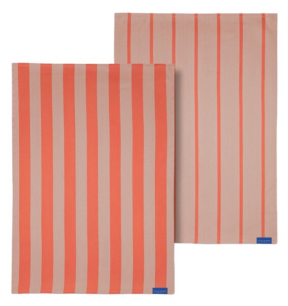 Памучни кърпи за съдове в комплект 2 бр. 50x70 cm Stripes – Mette Ditmer Denmark