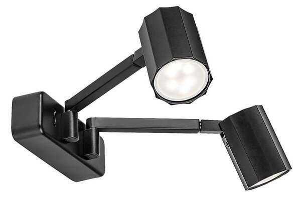 Rabalux 73028 - Спот аплик KARTER 2xGU10/5W/230V