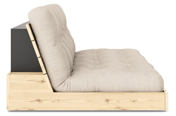 Бежов разтегателен диван 196 cm Base – Karup Design