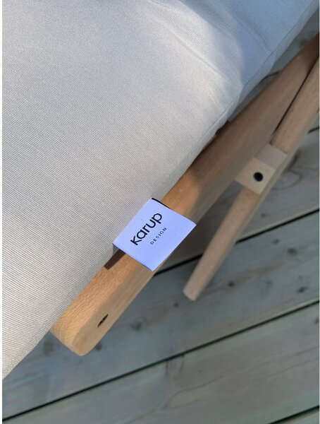 Сгъваем стол Raw/Linen Бежово Boogie - Karup Design
