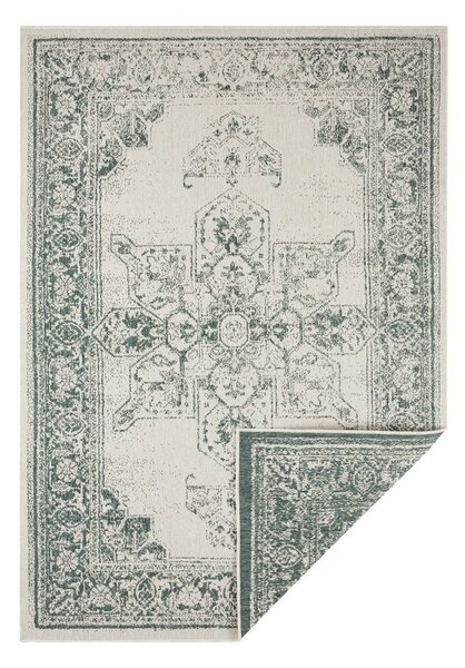Зелен и кремав килим за открито , 80 x 150 cm Borbon - NORTHRUGS