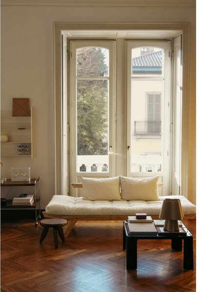 Променлив диван Natural Clear/Bordeaux Bebop - Karup Design
