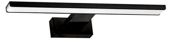 LED стенен аплик за баня SHINE LED/7W/230V 30 cm IP44 черен