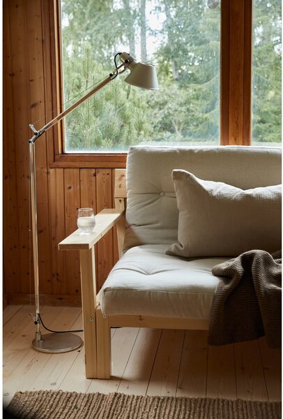 Розов разтегателен диван 218 cm Unwind - Karup Design