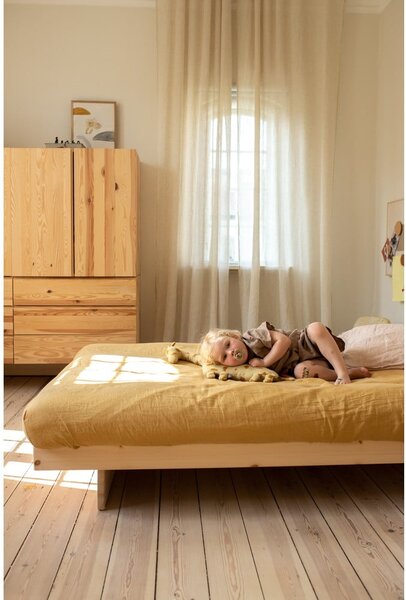Двойно легло от борова дървесина 180x200 cm Kanso – Karup Design