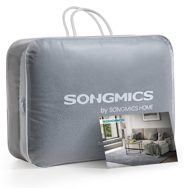 Килим Songmics сив 230x160x0.1 см