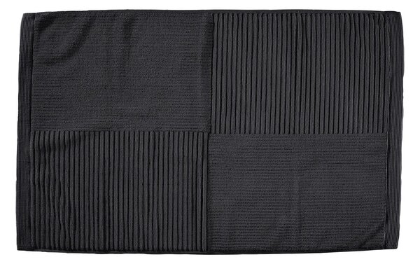 Черен килим за баня 50x80 cm Classic – Zone