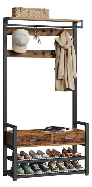 Закачалка за влизане Vasagle Brown 80.4x30x181.6 cm