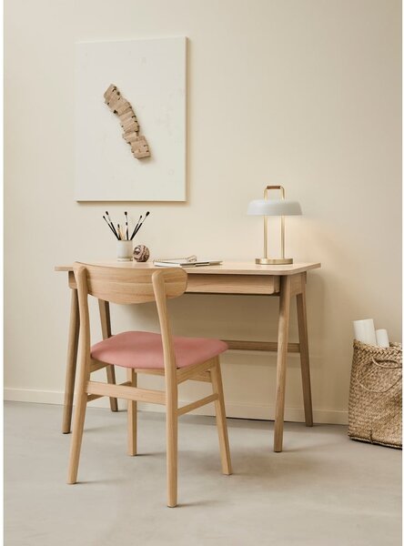 Работна маса с дъбов плот 110x55,5 cm Home - Hammel Furniture