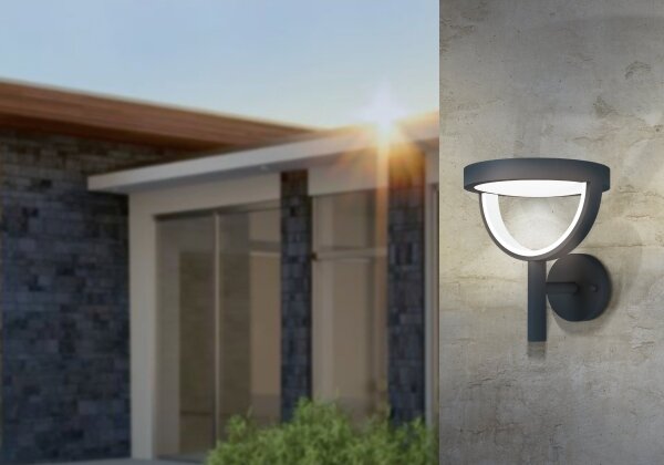 Eglo 98234 - LED външен стенен аплик FRANCARI-C LED/15W/230V IP44