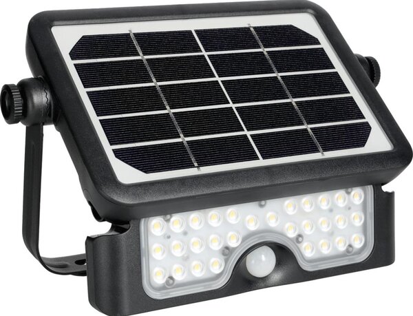 LED соларен прожектор с сензор LED/5W/3,7V 4000K IP65 3000 mAh