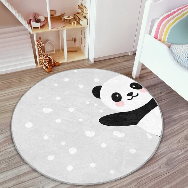 Светлосив детски килим ø 120 cm Comfort - Mila Home